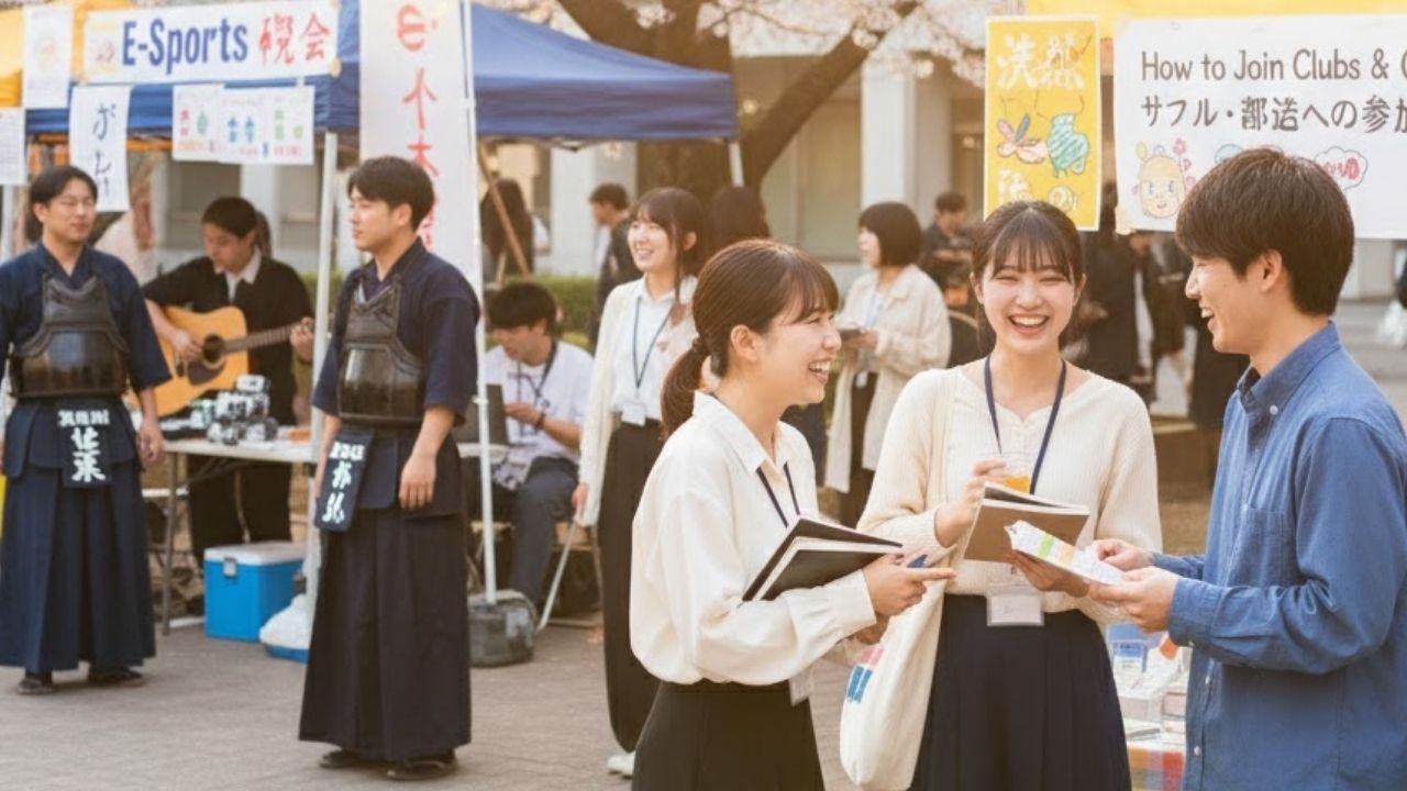 How to Join Clubs and Circles at a Japanese University