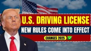 U.S. Driving License Changes 2025 – New Rules Come Into Effect on November 2